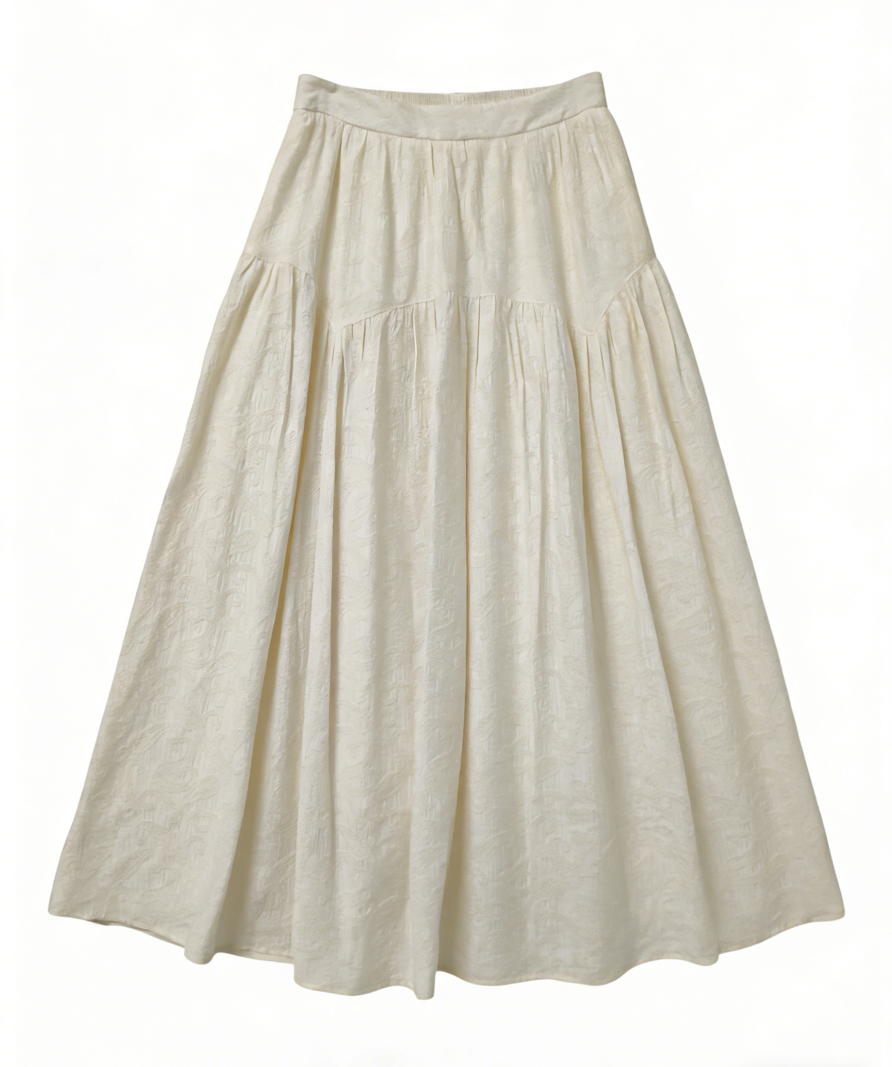 Boho Resort Textured Co-ord Set Blouse and Maxi Skirt C-41959+C-41960