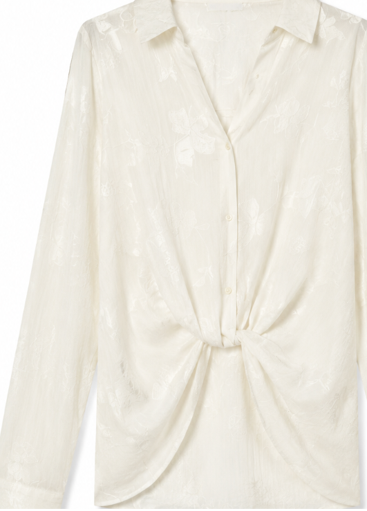 Casual Embroidered Blouse A-41544