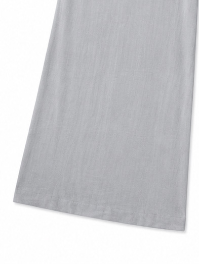 Women’s Linen Look Wide Leg Loungewear Set C-42826+C-42825