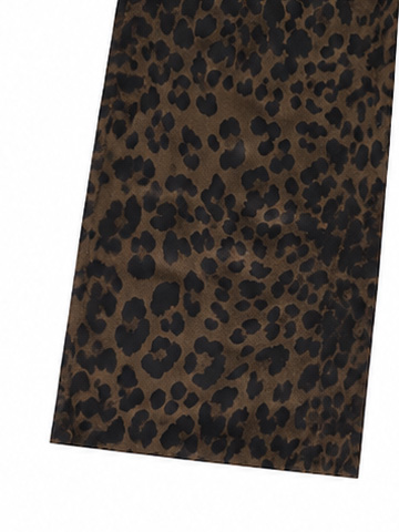 Women’s Leopard Print Wide-Leg Co-ord Set W-43066+W-43064