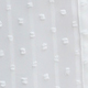 Women’s White Swiss Dot Boho Tassel Drawstring Midi Dress D-35487