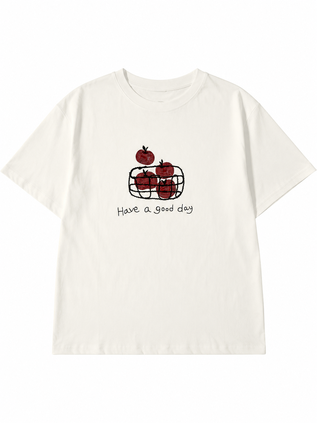 Women's Apple Graphic T-Shirt 1515