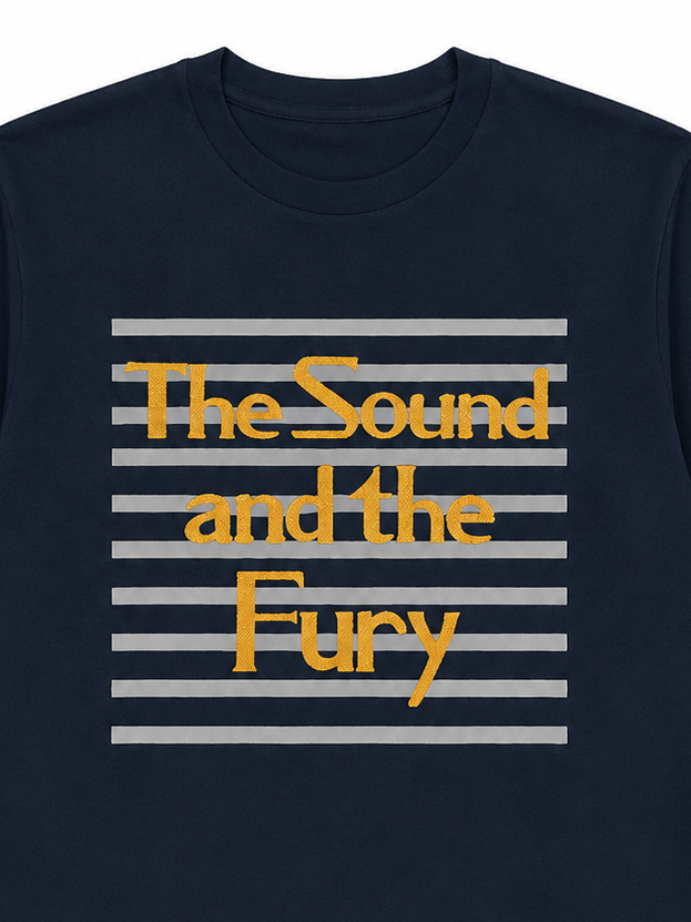 Women's Striped Slogan Graphic T-Shirt 1535