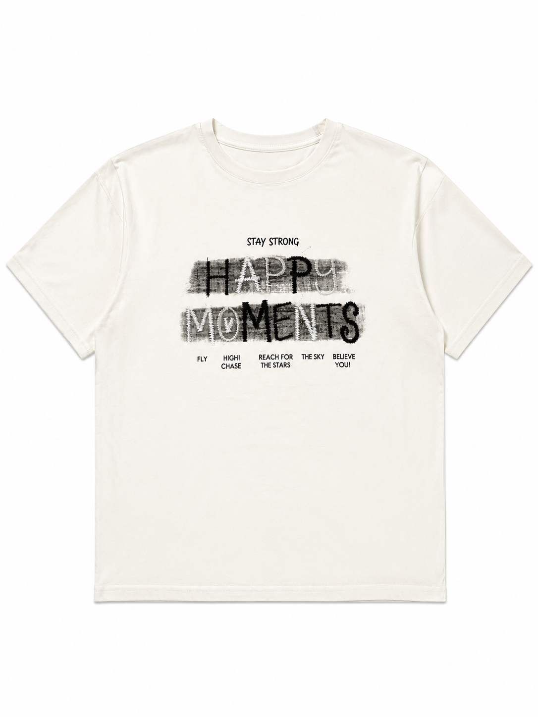 Women's Bold Slogan Graphic T-Shirt 1536