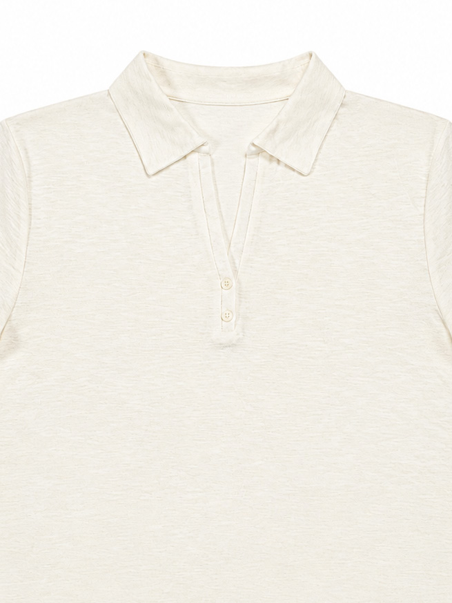 Women's Short-Sleeve Polo Shirt 6628