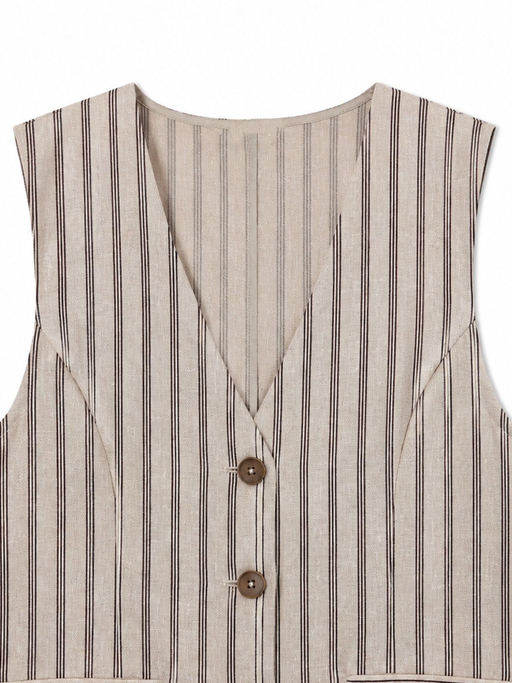 Chic Office Sleeveless Waistcoat YH26010402