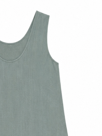 Women Dusty Sage Sleeveless Maxi Dress C-42440