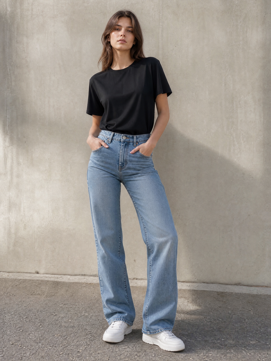 Women's Relaxed Crew-Neck T-Shirt 5012