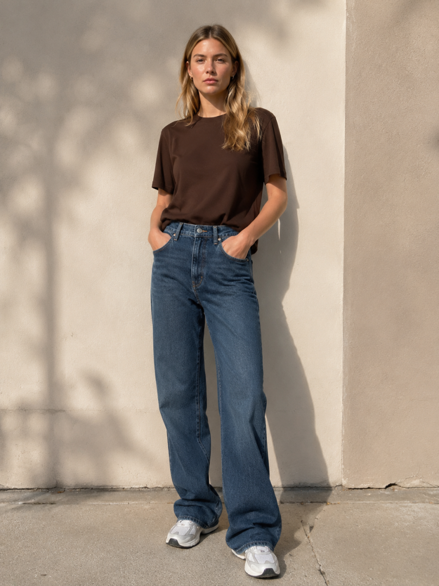 Women's Relaxed Crew-Neck T-Shirt 5012