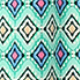 Women’s Boho Geometric V-Neck Tassel Tie Midi Dress D-35708
