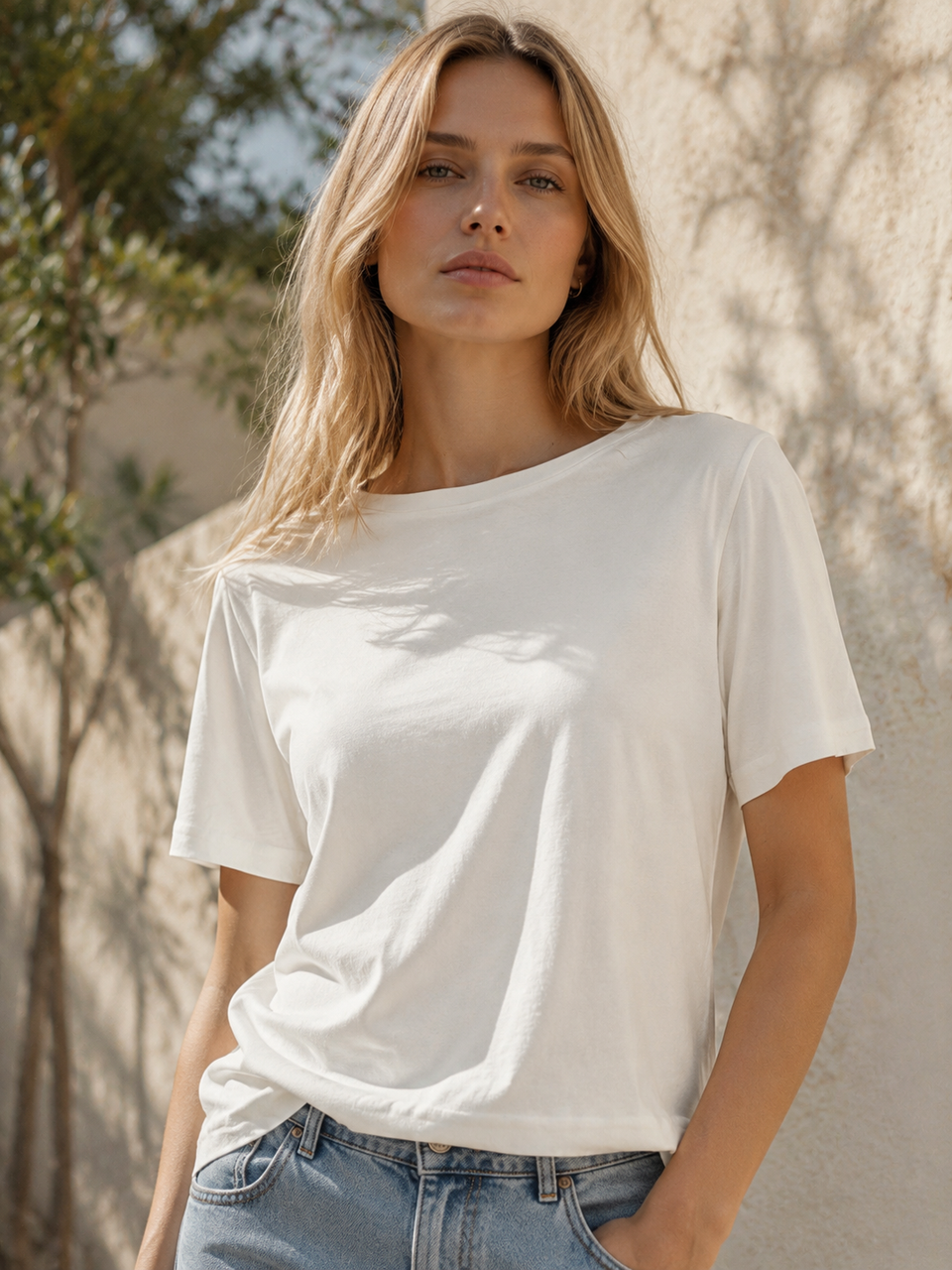 Women's Relaxed Crew-Neck T-Shirt 5012