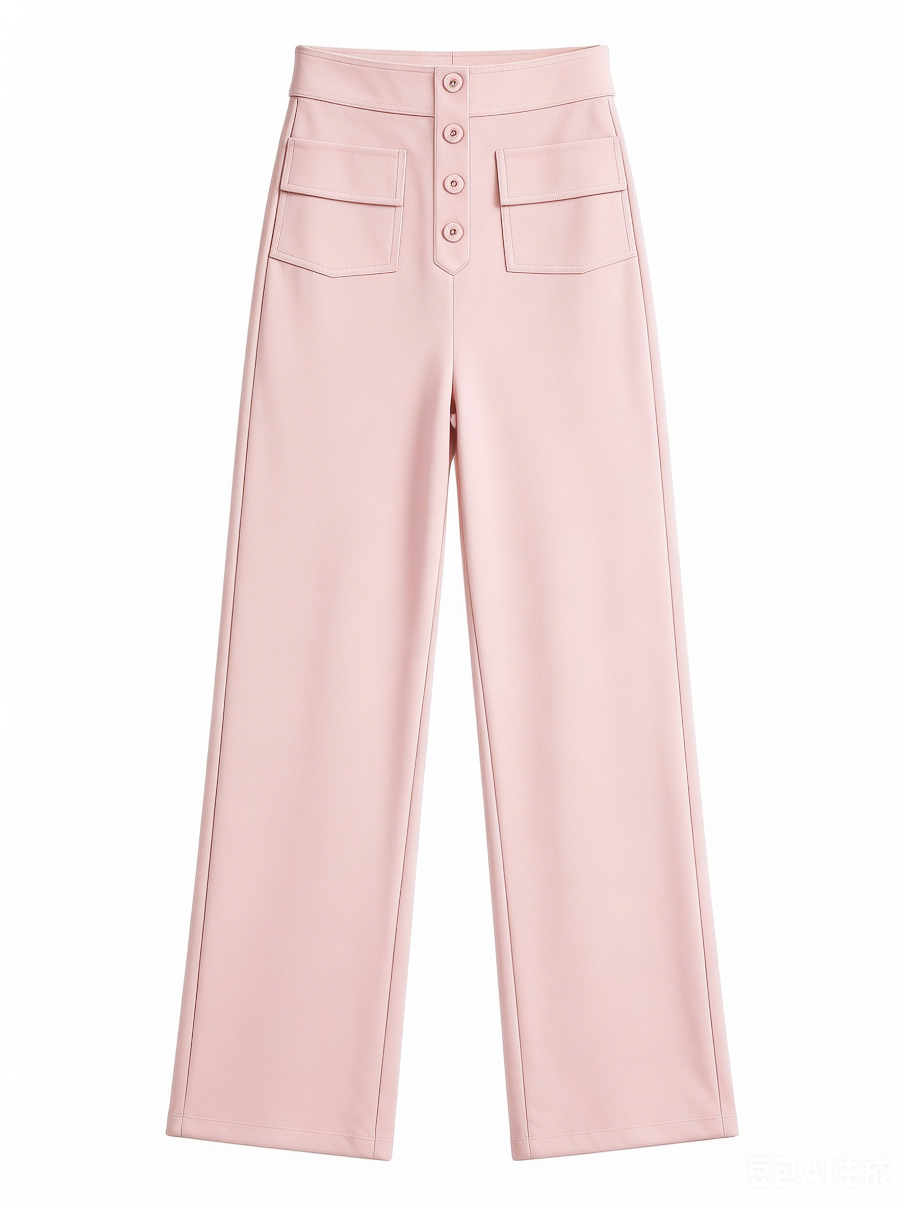Minimalist High Waist Wide Leg Trousers - Chic Daily Bottoms XW-26902