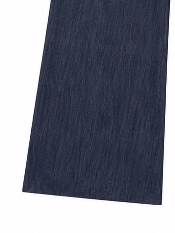 Women’s Denim Look Drawstring Wide Leg Co-ord Set A-43238+A-43237