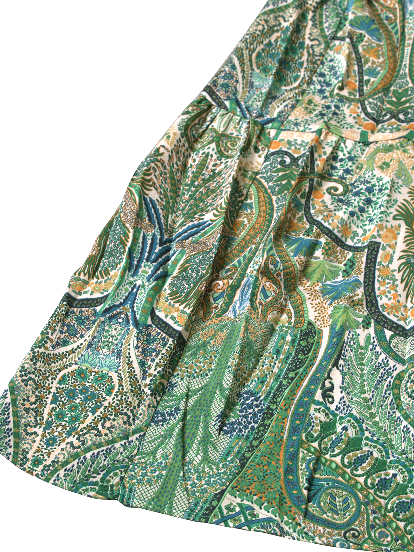 Women’s Vintage Ethnic Boho Midi Dress W-31406