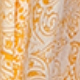 Women’s Summer Yellow Paisley Print Midi Dress D-35525