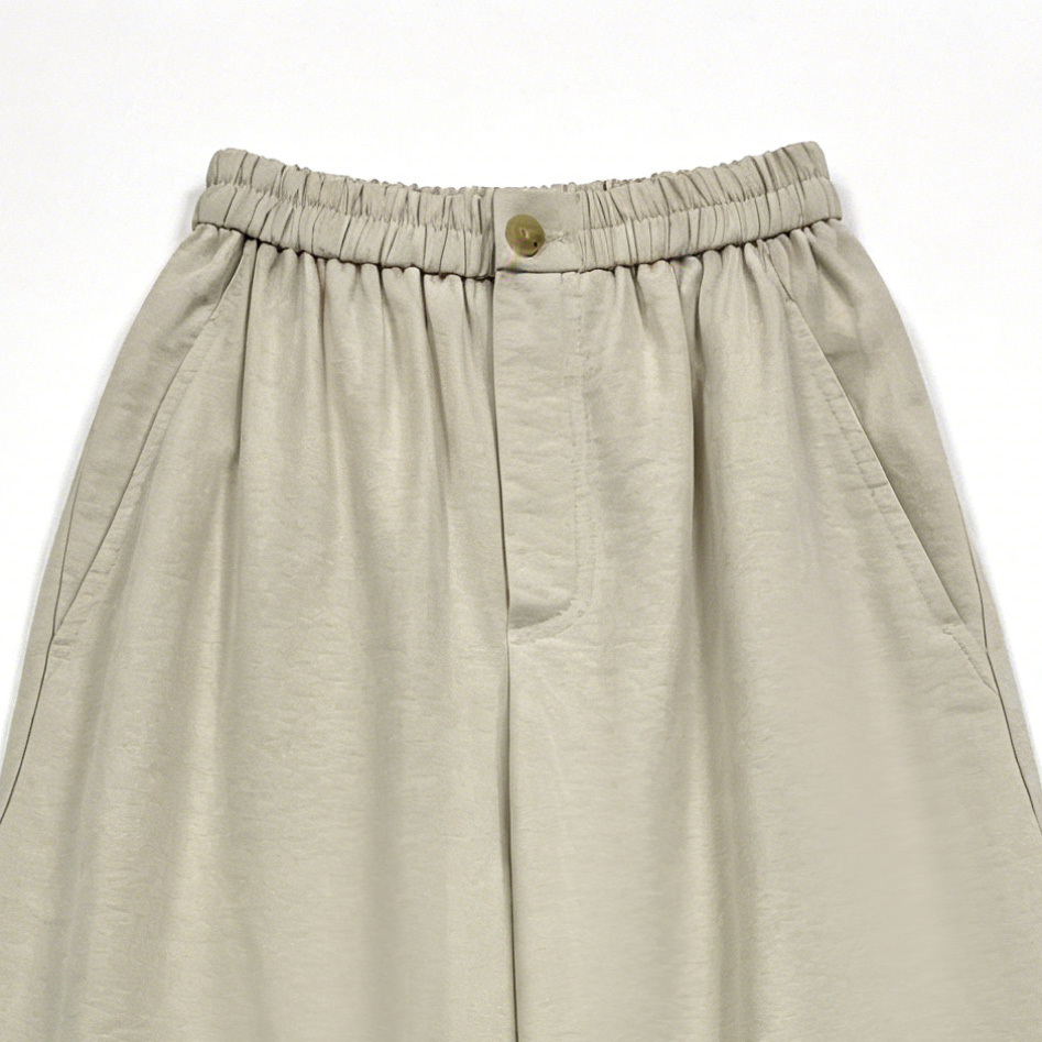 Minimal High Waist Wide Leg Pants – Casual Elegant Summer Trousers 57753