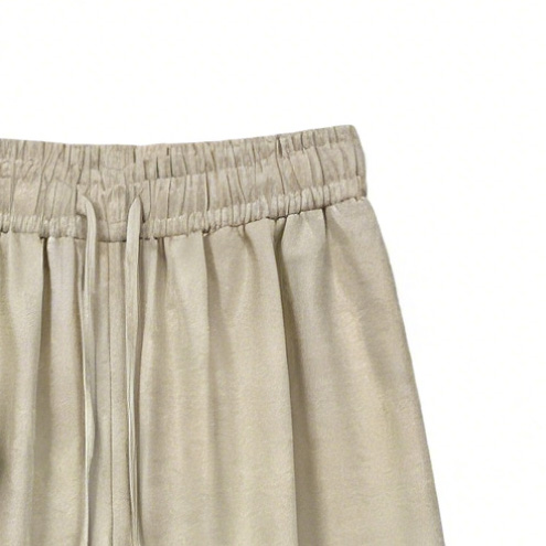 Chic Sleeveless Button-Up Vest and Wide-Leg Pants Set 