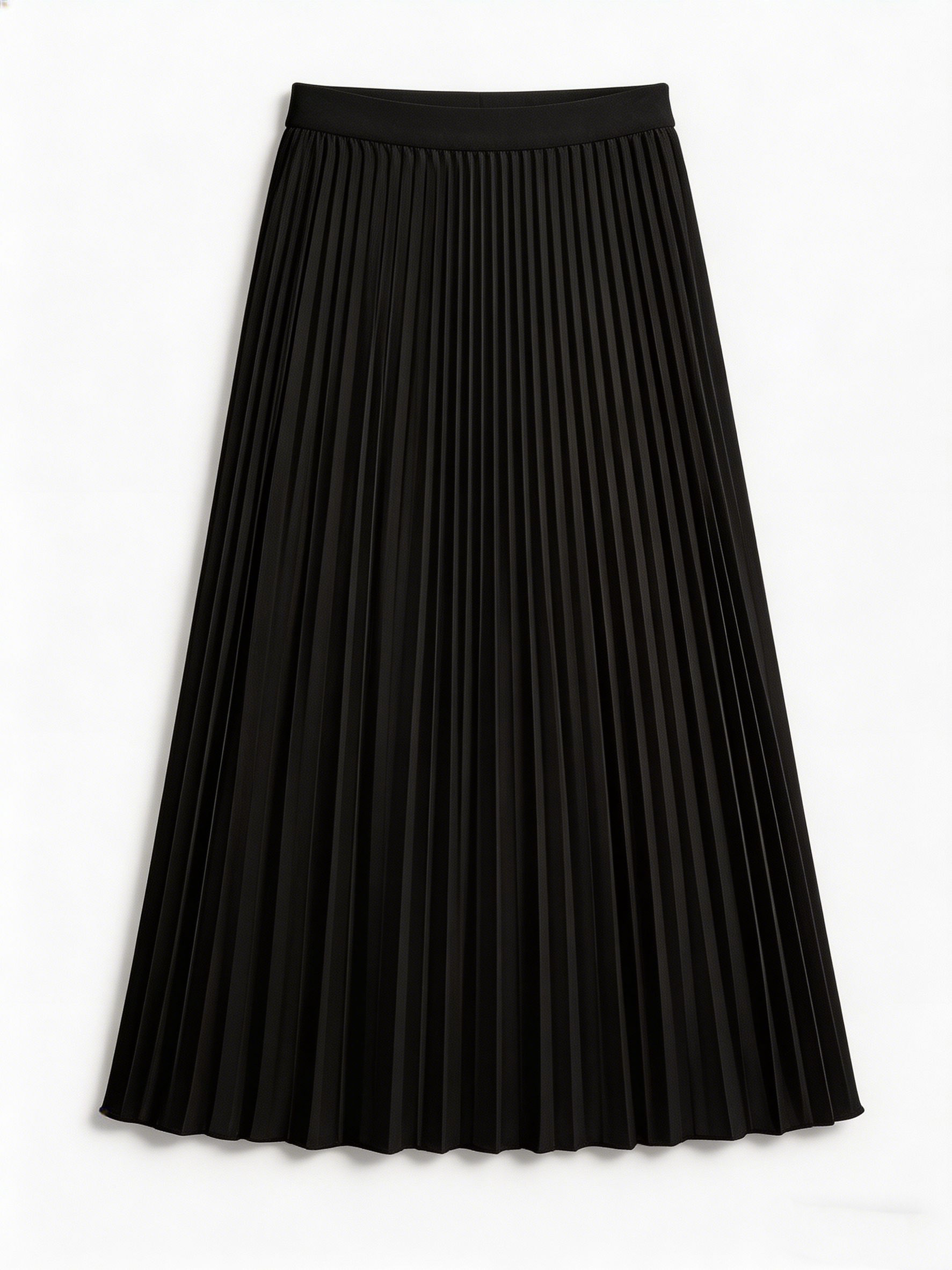 Women’s High Waist Pleated Midi Chiffon Skirt LA-030401