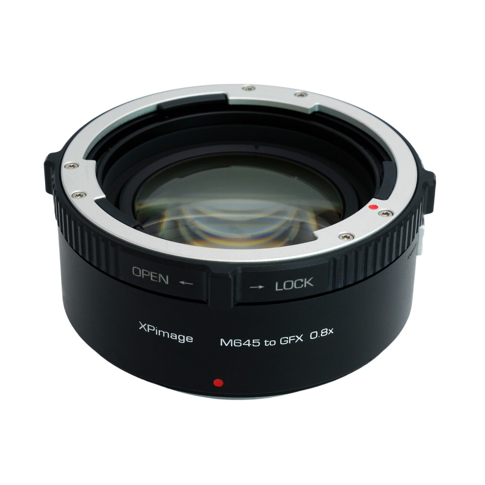 XPimage 0.8x Focal Reducer Lens Adapter for Mamiya 645 Lens to Fujifilm Fuji GFX 100S 100SII 50S Camera