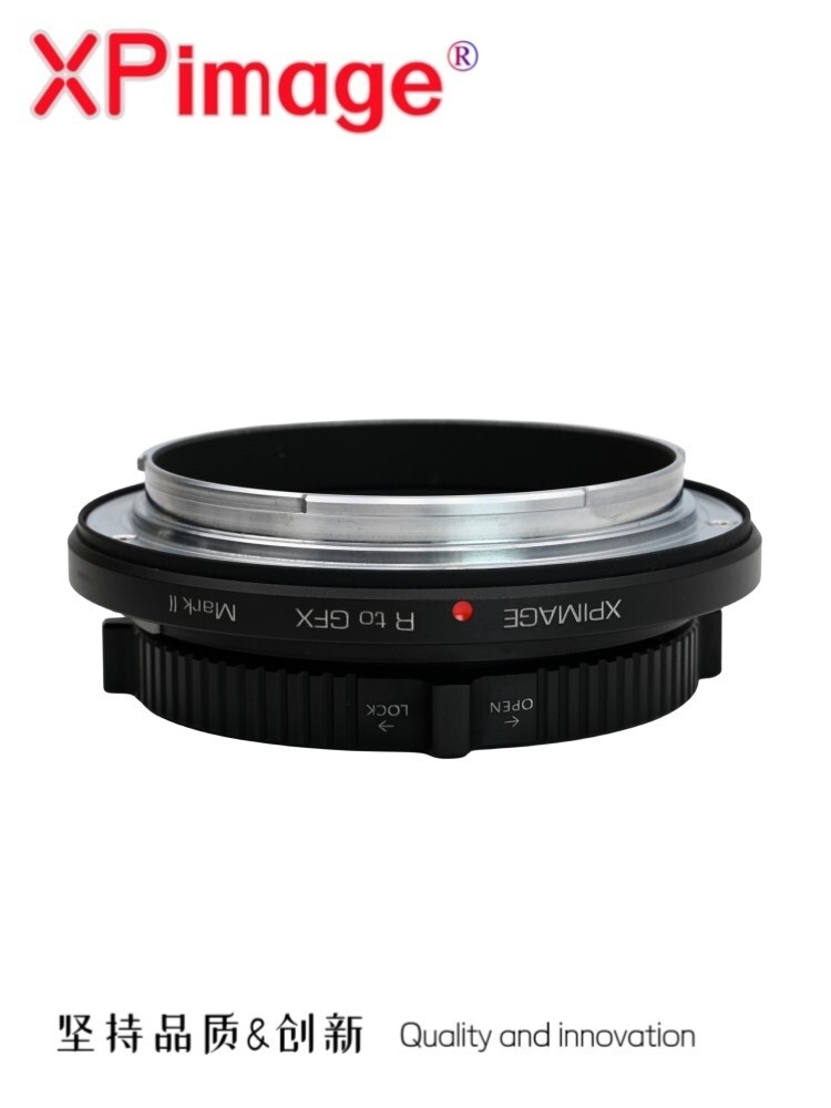XPimage Locking Adapter for Leica R Mount Lens to Fujifilm GFX Fuji G GFX Mount 50SII 100SII Medium Format Camera