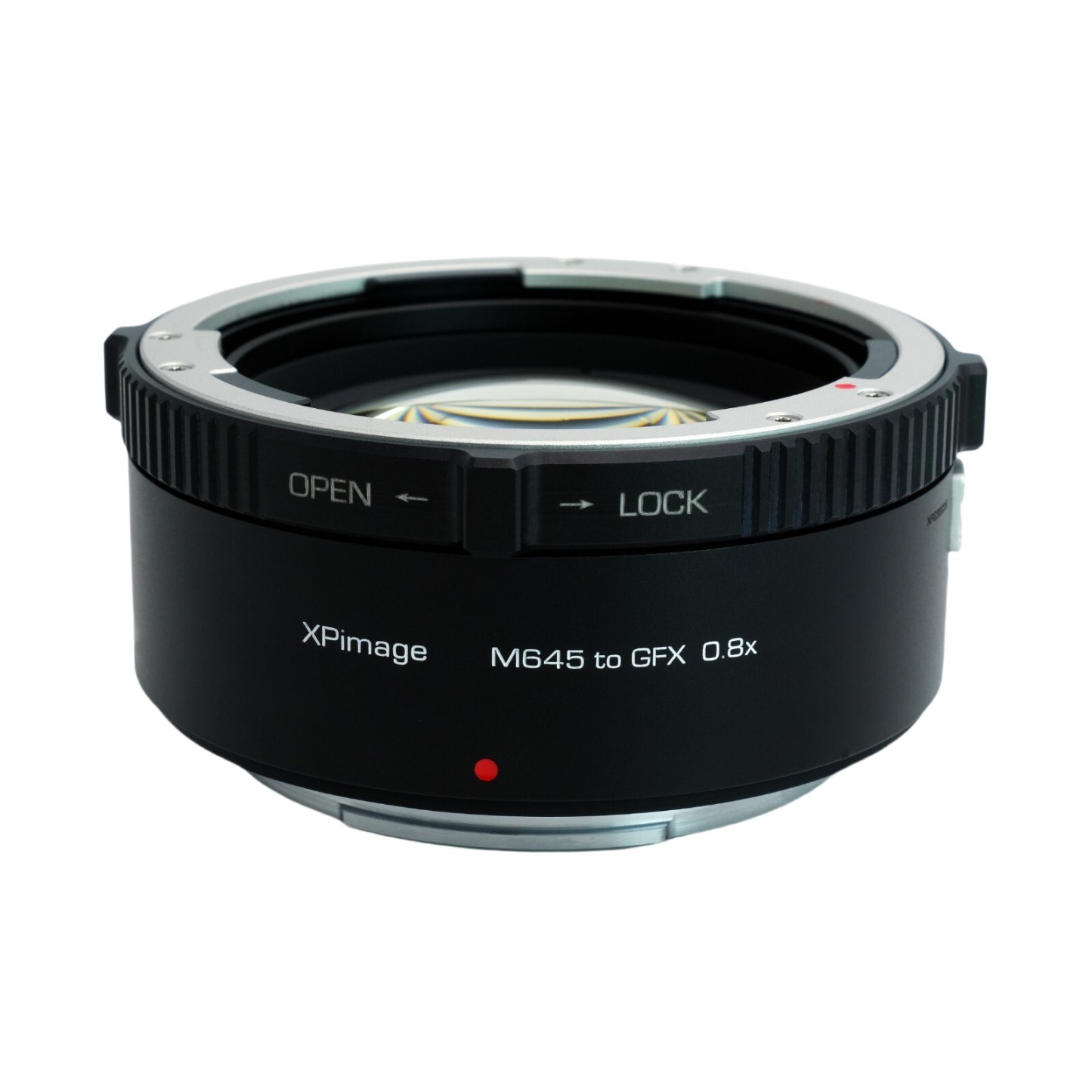 XPimage 0.8x Focal Reducer Lens Adapter for Mamiya 645 Lens to Fujifilm Fuji GFX 100S 100SII 50S Camera