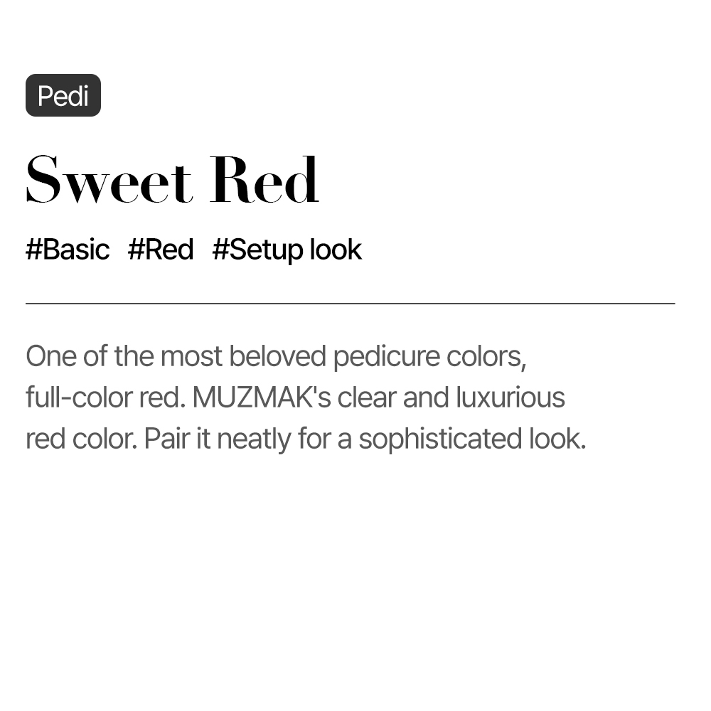 Sweet Red (Pedi)