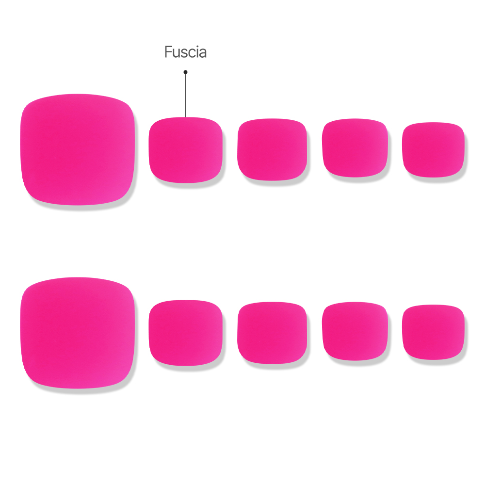 Funky Fuscia (Pedi)