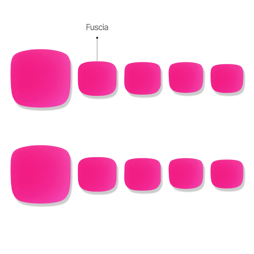 Funky Fuscia (Pedi)