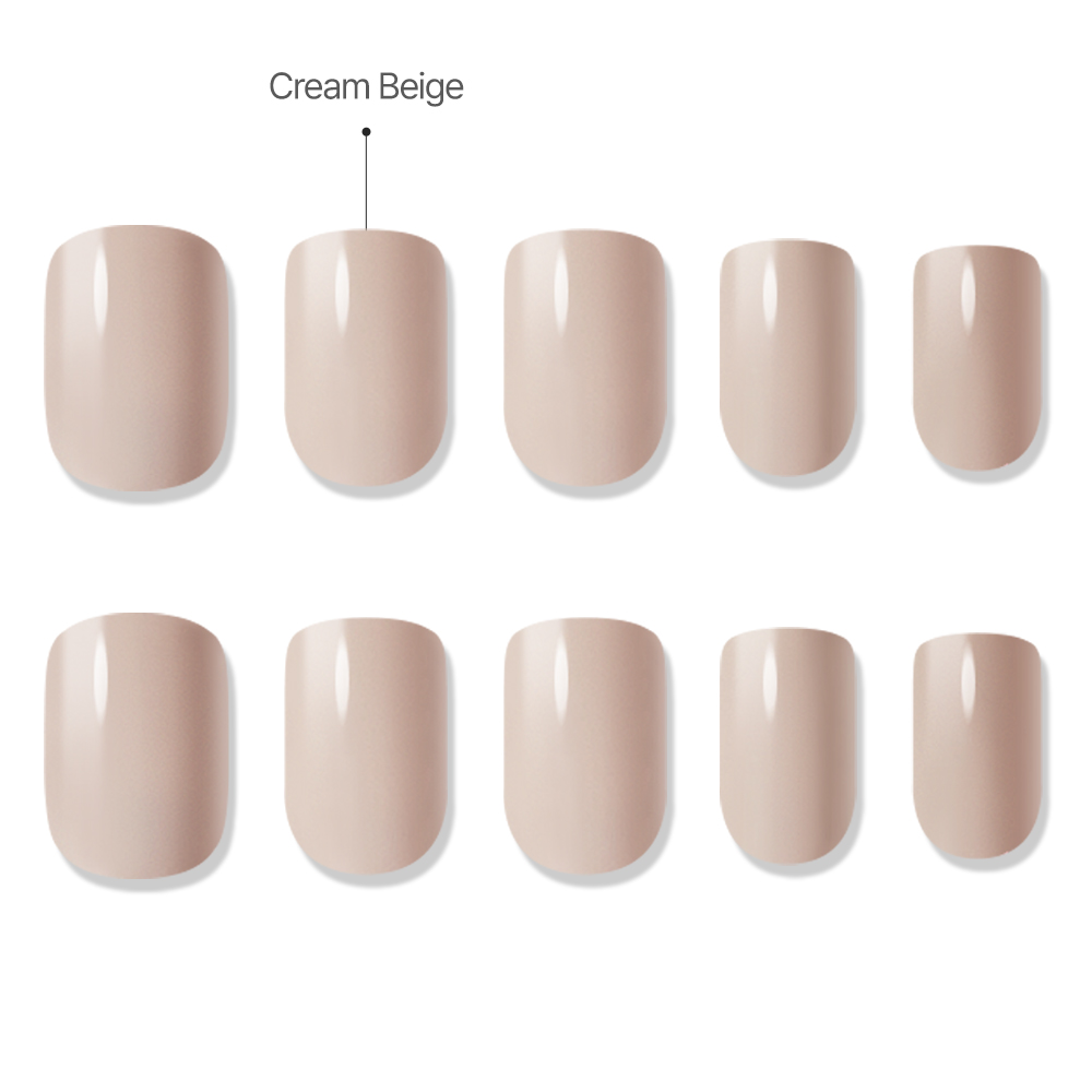 Cream Beige (Short Square)