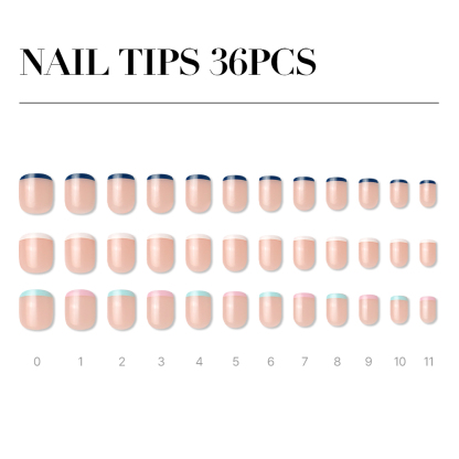 Neutral French (Short Square)