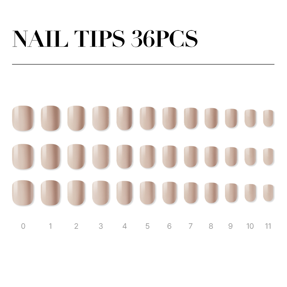 Cream Beige (Short Square)