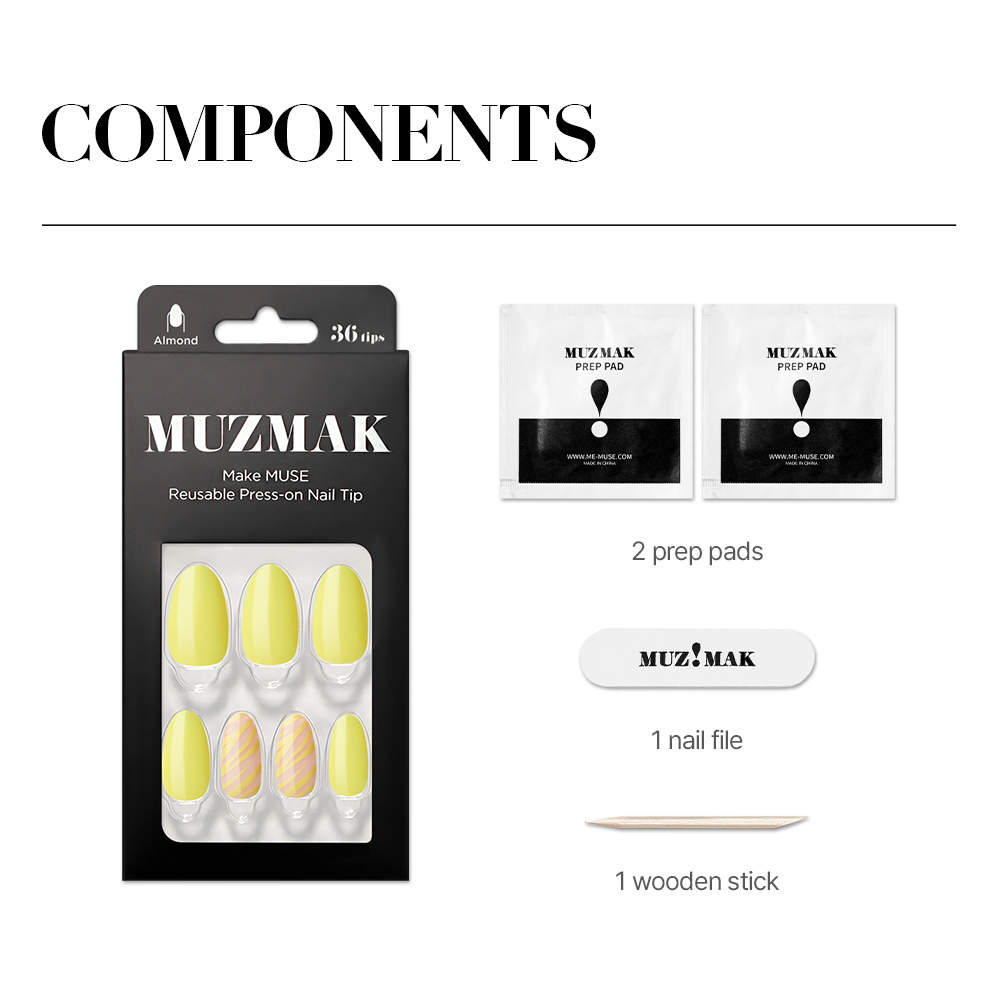 Lime Zebra (Almond)