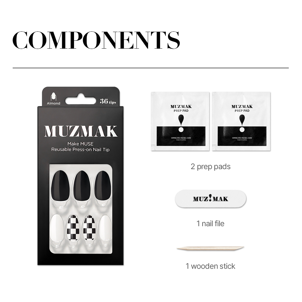 Chess Black (Almond)