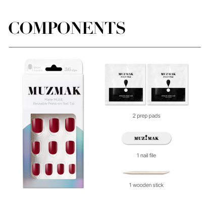 Best Red (Short Square)