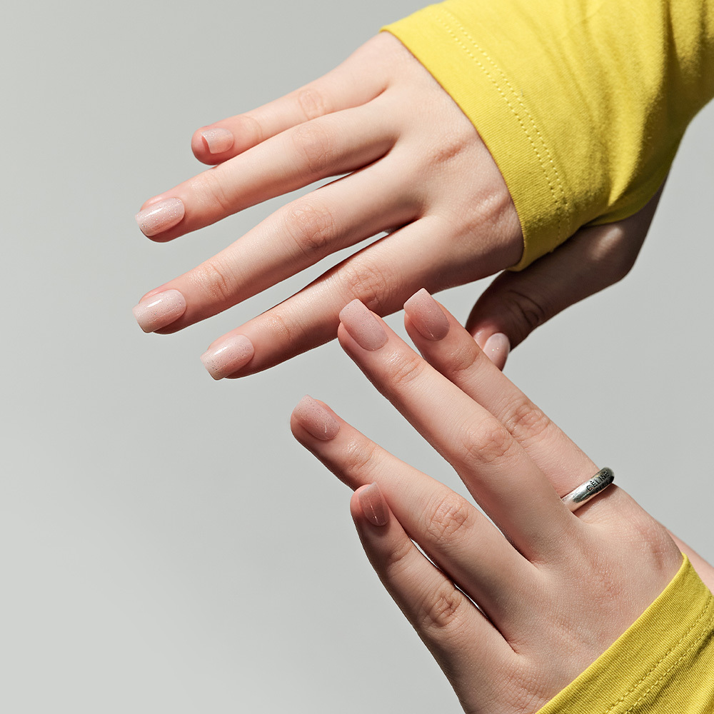 Peach Glitter (Regular Square)