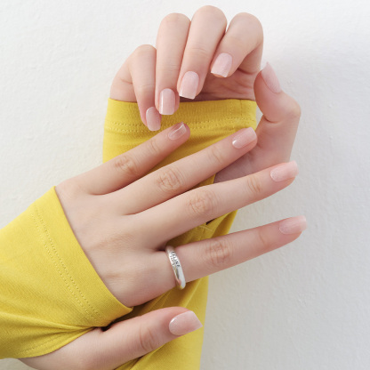 Peach Glitter (Regular Square)