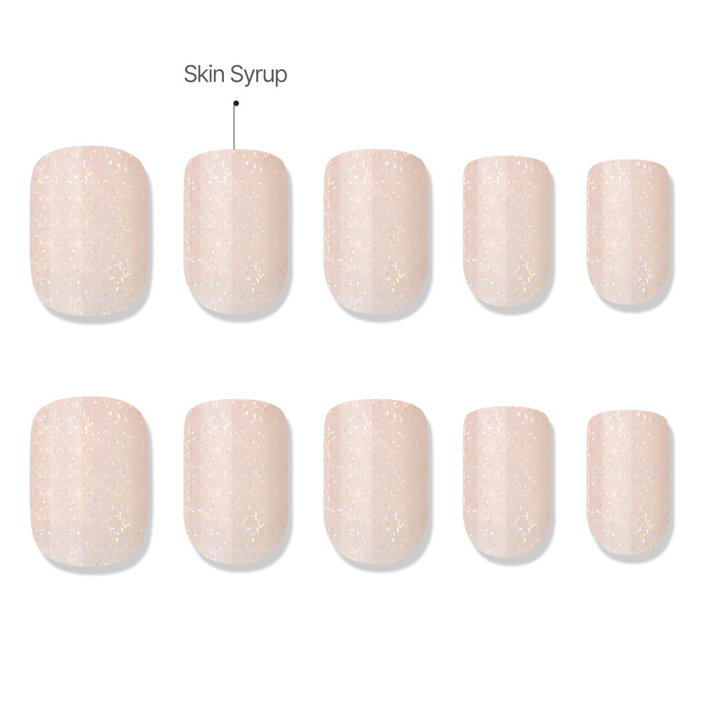 Peach Glitter (Regular Square)