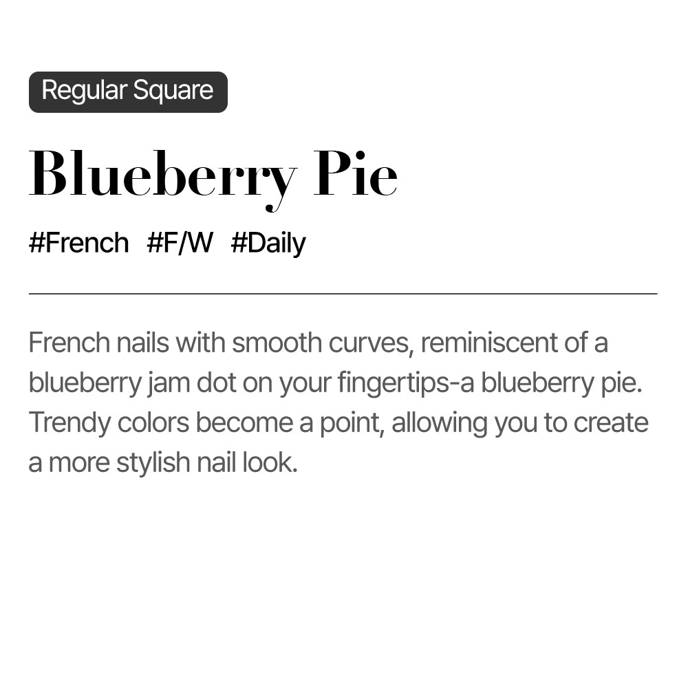 Blueberry Pie (Regular Square)