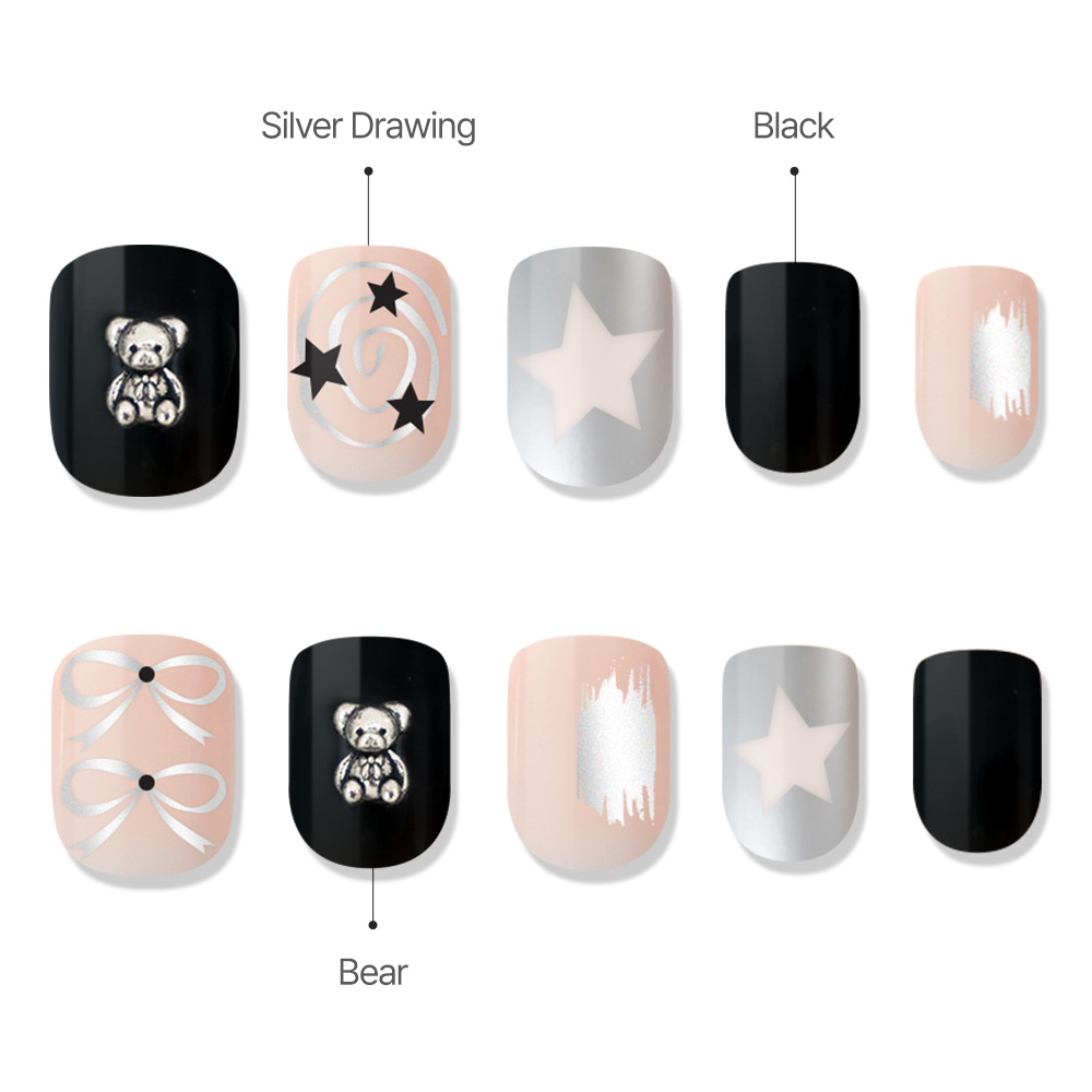 Grunge Bear (Short Square)