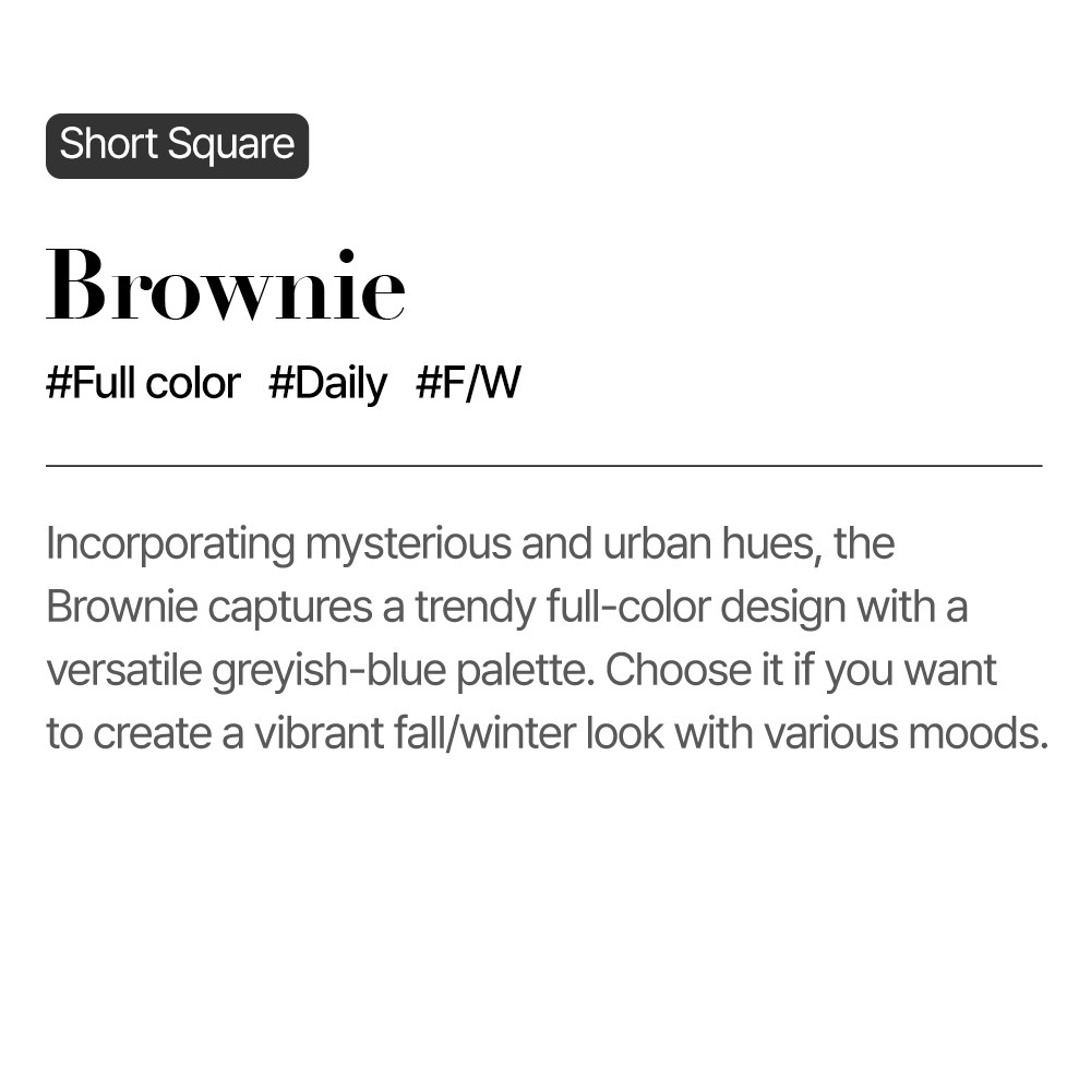Brownie (Short Square)