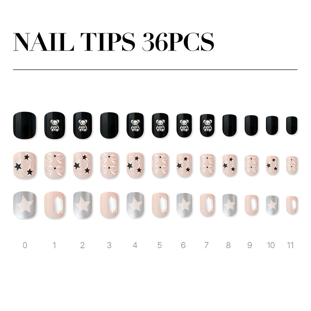 Grunge Bear (Short Square)