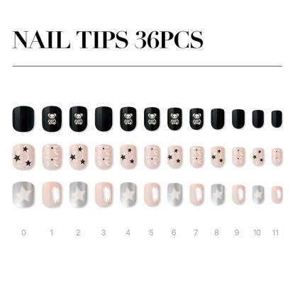 Grunge Bear (Short Square)