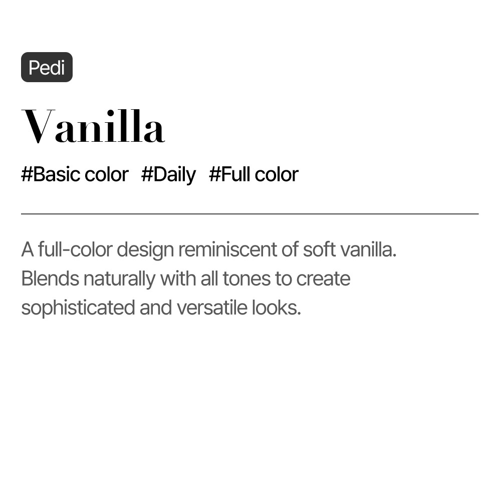 Vanilla (Pedi)