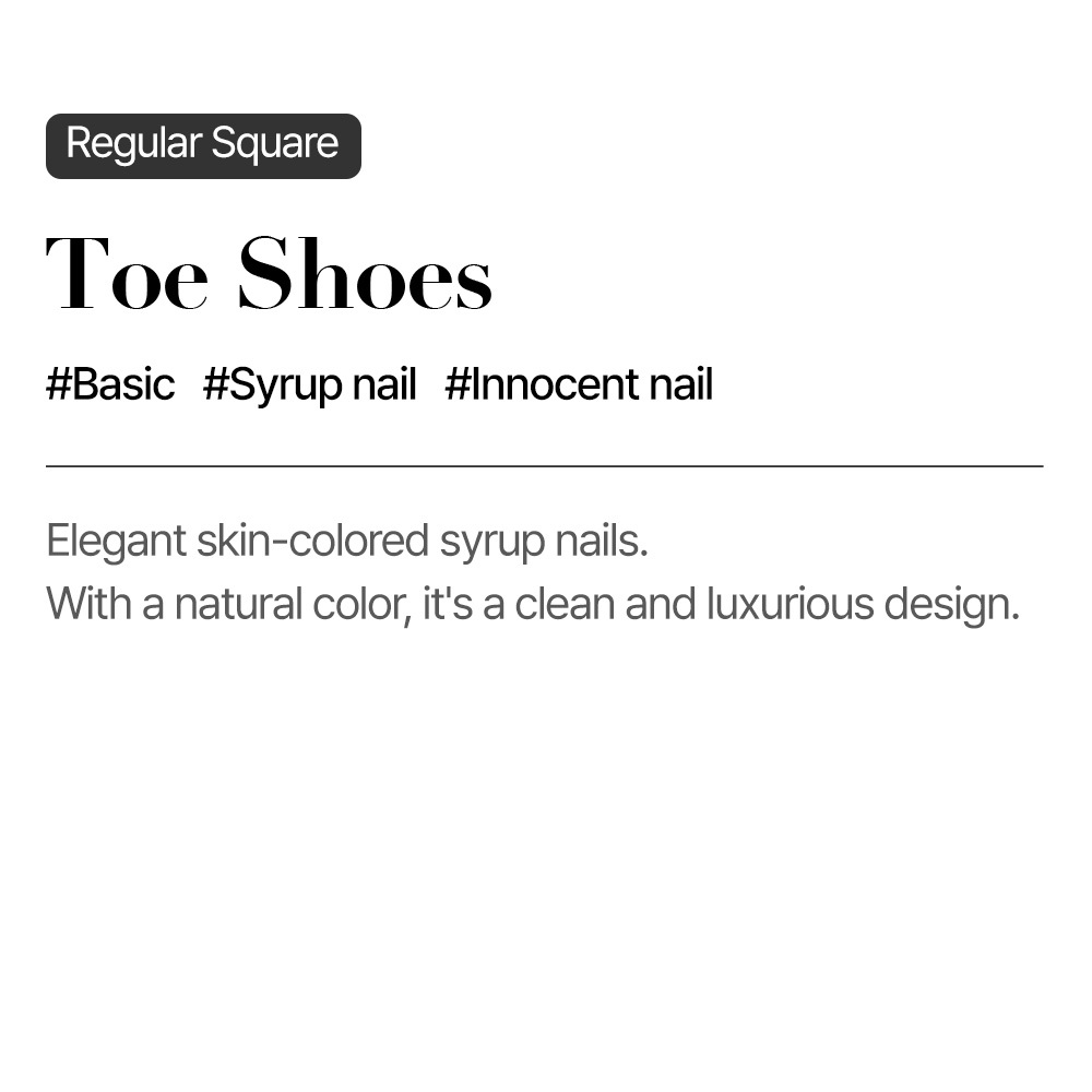 Toe Shoes (Regular Square)