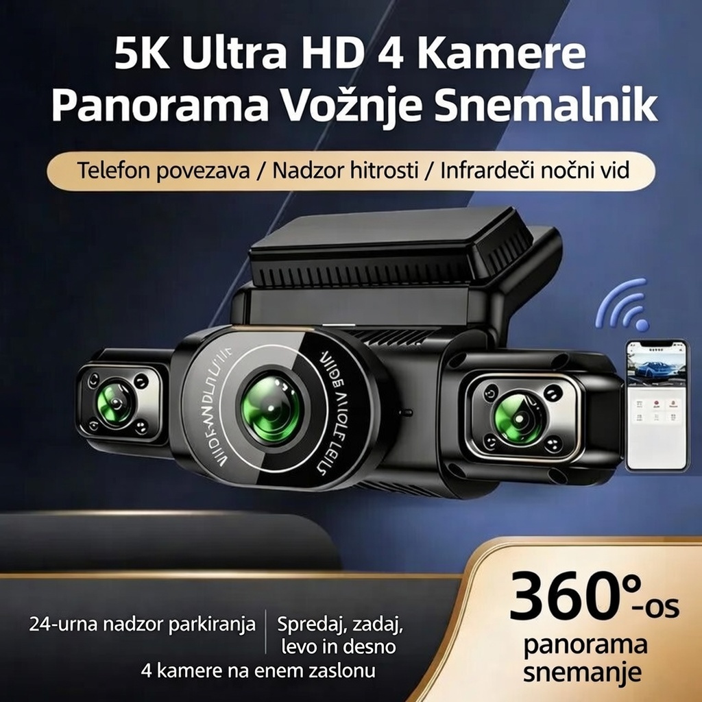 Garmin 2026 sistem štirih kamer za nadzor okolice – največja zaščita in inteligentna vožnja, ki vas spremlja na vsaki cesti.