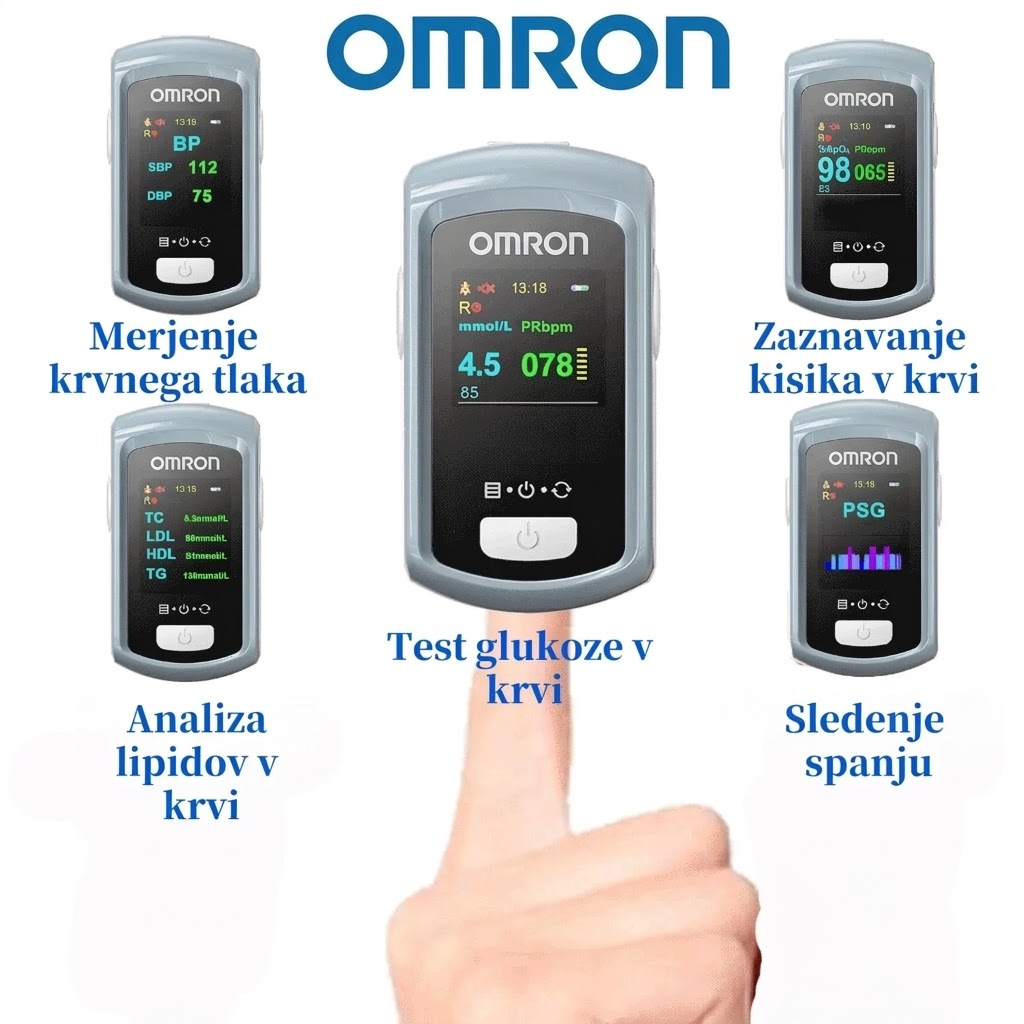 Omron™ Neinvazivni pametni merilnik glukoze v krvi 🔥Izdelano v ZDA 🔥