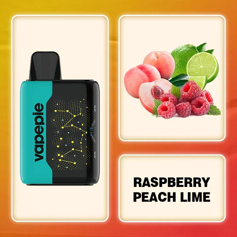 ✨VAPEPIE 25000 PUFFS - Ívelt Star Sky képernyő （🌌 Mai különleges ajánlat）