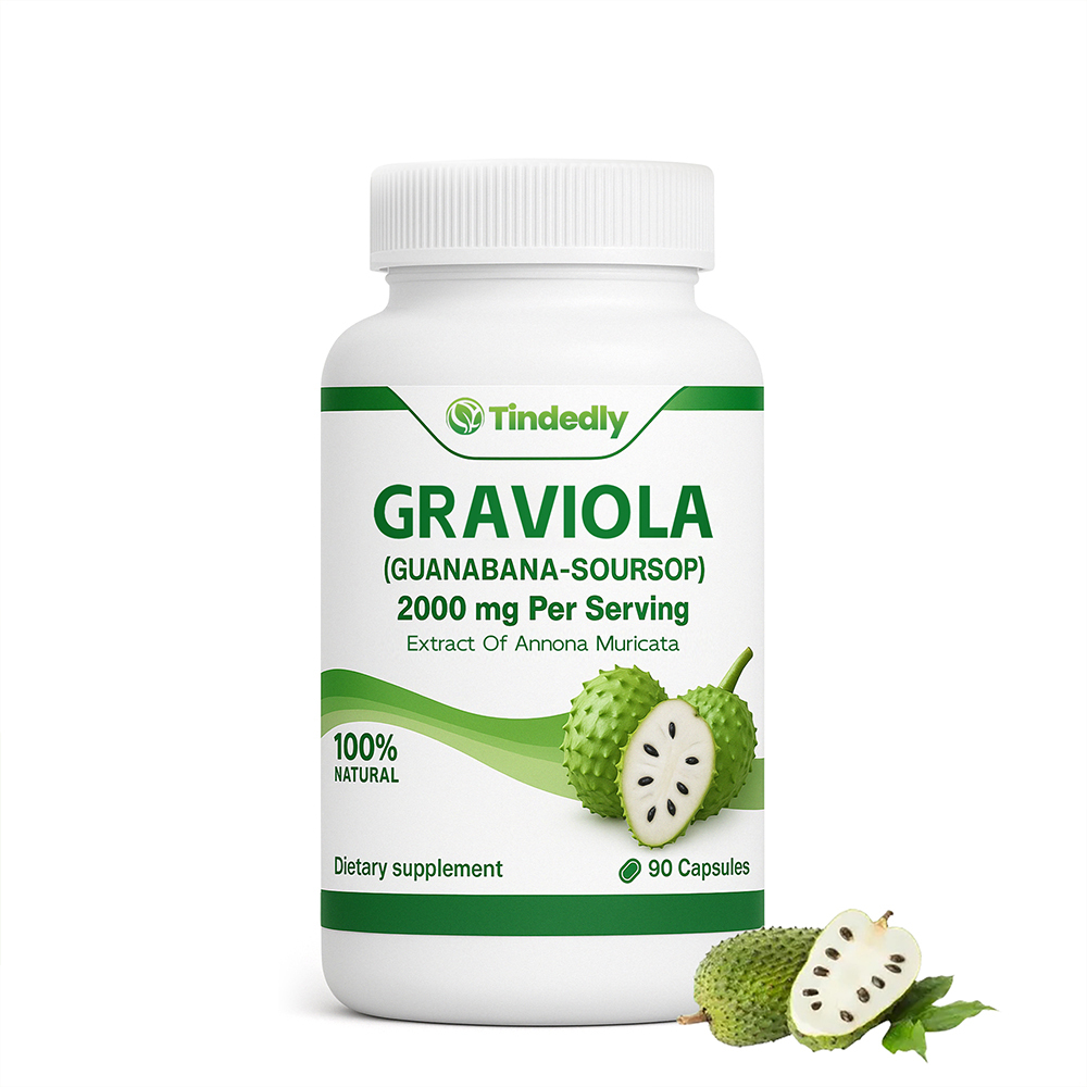100% Pure Organic Soursop Capsules
