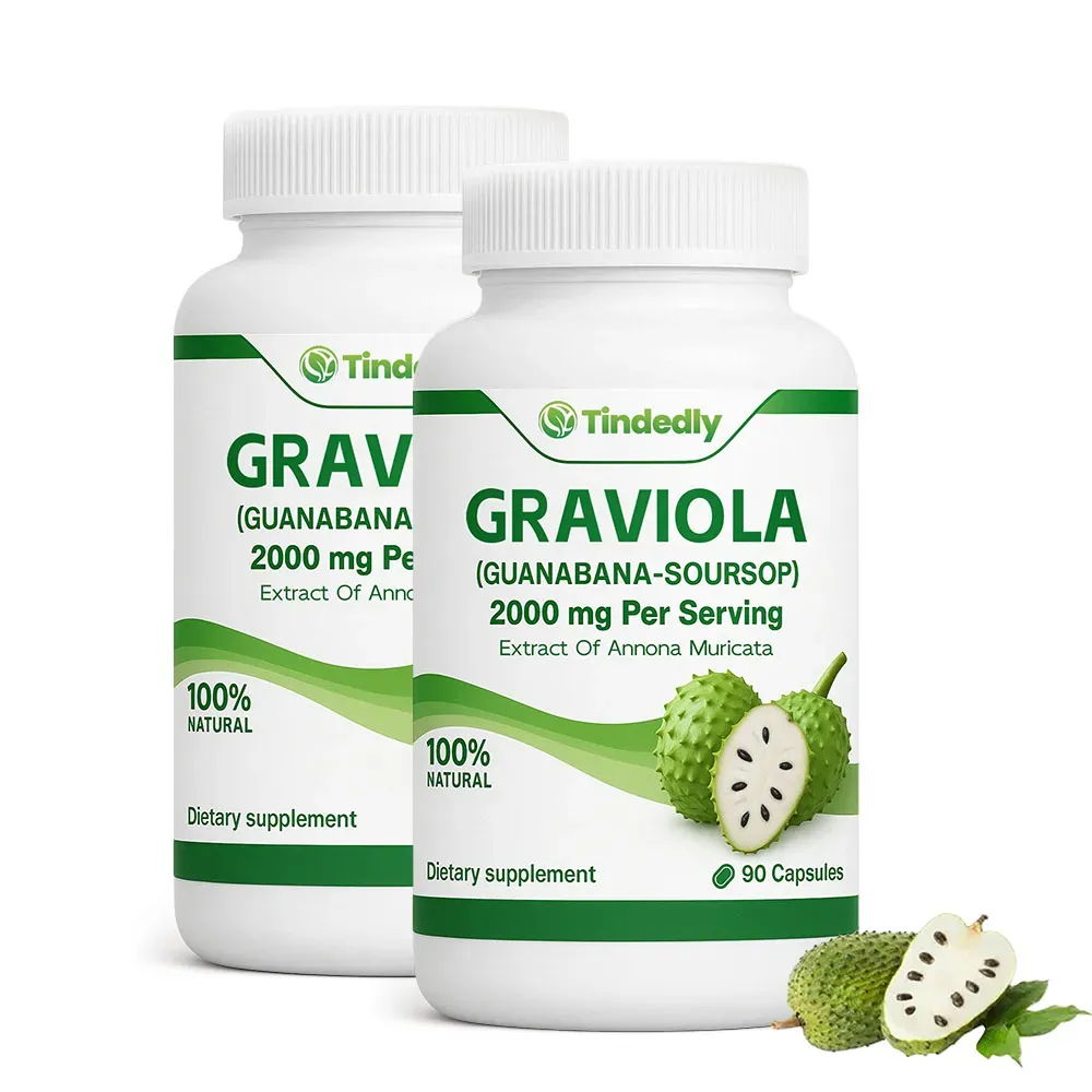 100% Pure Organic Soursop Capsules