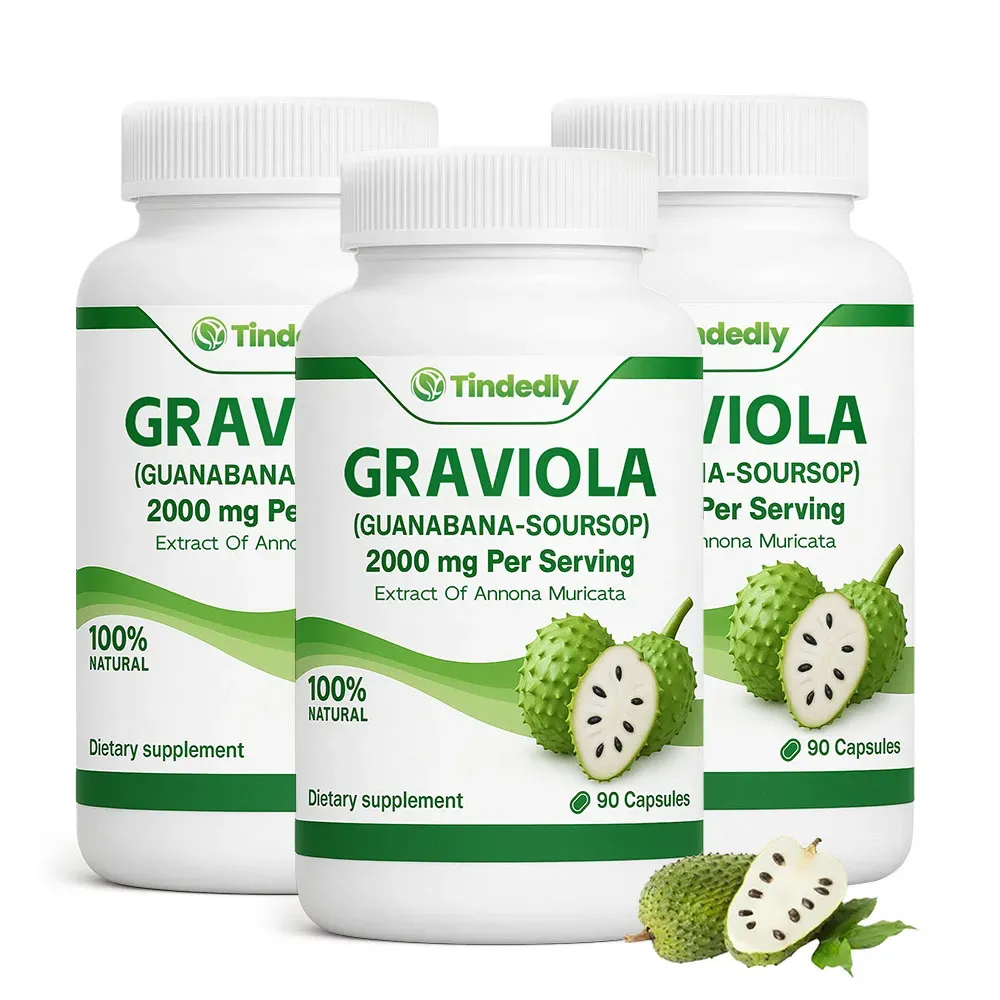 100% Pure Organic Soursop Capsules